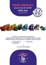 First Rat : Pack de Stickers