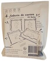 Forfort : Sabots en bois (x4)