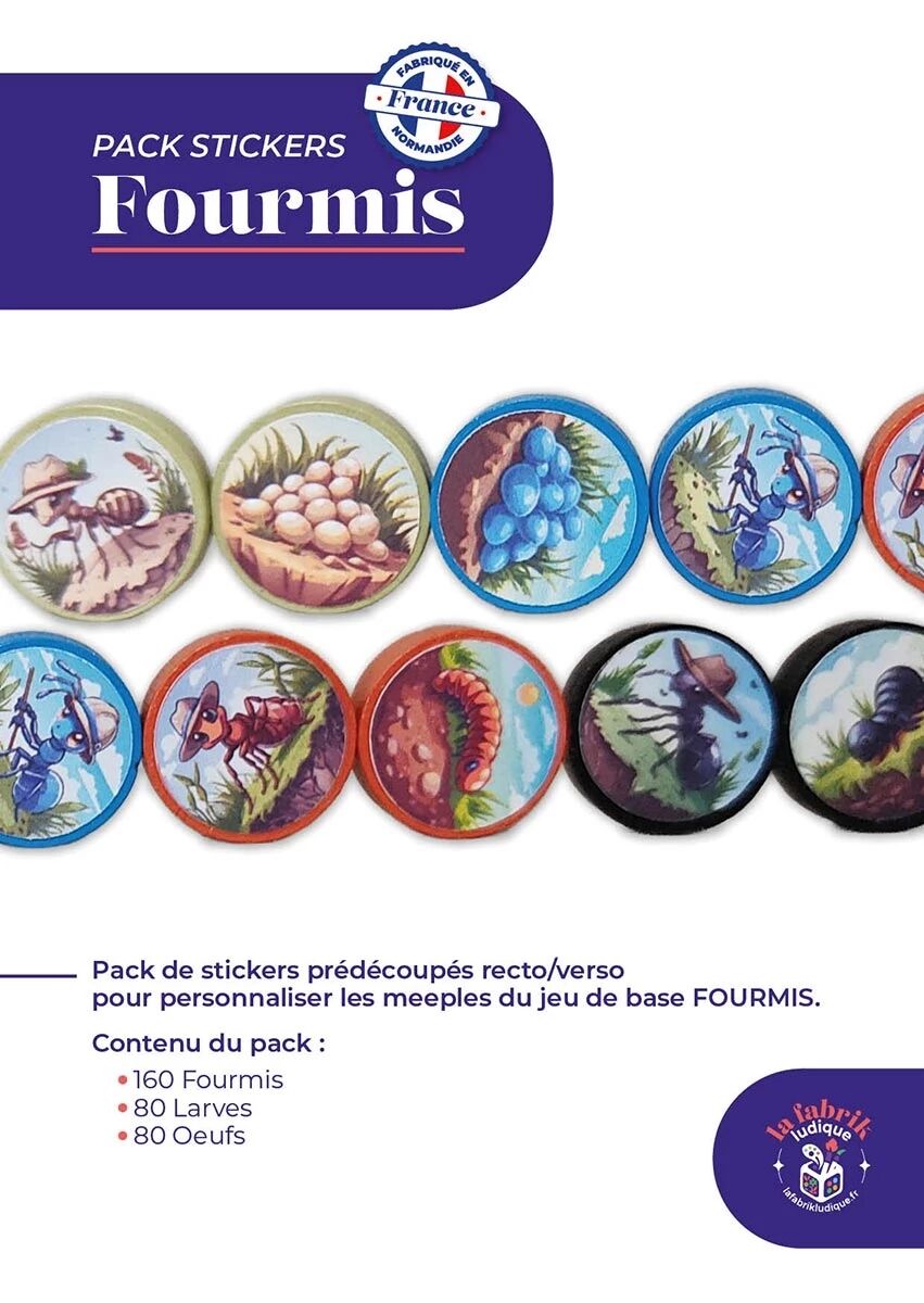 Boite de Fourmis : Pack de Stickers