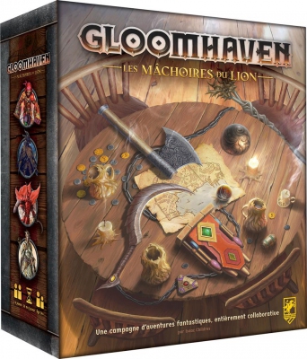 Cephalofair Games, Gloomhaven Aventures à Havrenuit, Jeu de société, À  partir de 14 ans, 1 à 4 joueurs