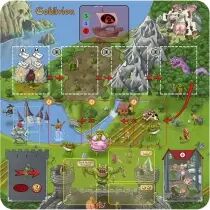 GOLDBLIVION Games  Tapis de jeu recto verso Goblivion / Goldblivion 