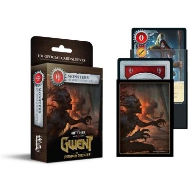 Gwent : Prot�ge-Cartes Monstres x100