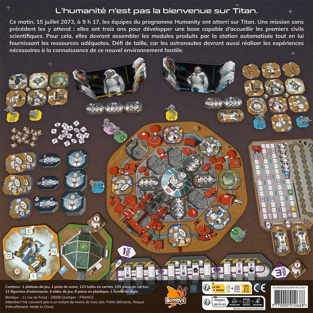 Humanity - Jeu de Plateau - Jeu de Société 