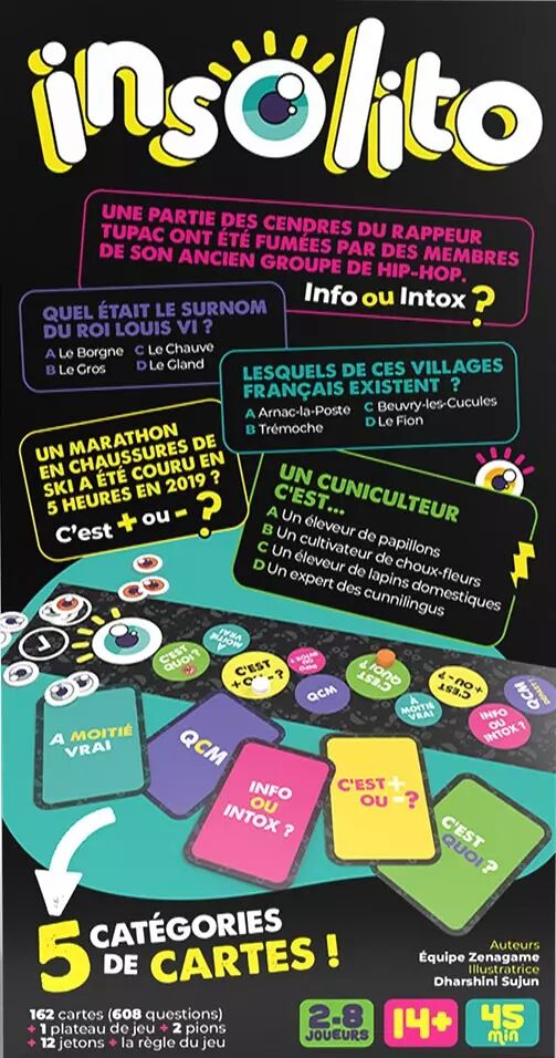 Explodino ,Jeu de société famille Zenagame & Gigamic