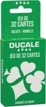 Jeu de 32 Cartes Belote - Ducale