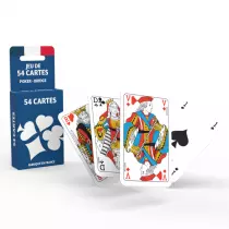 Jeu de 54 Cartes - Ducale