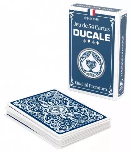 Jeu de 54 cartes à jouer classique