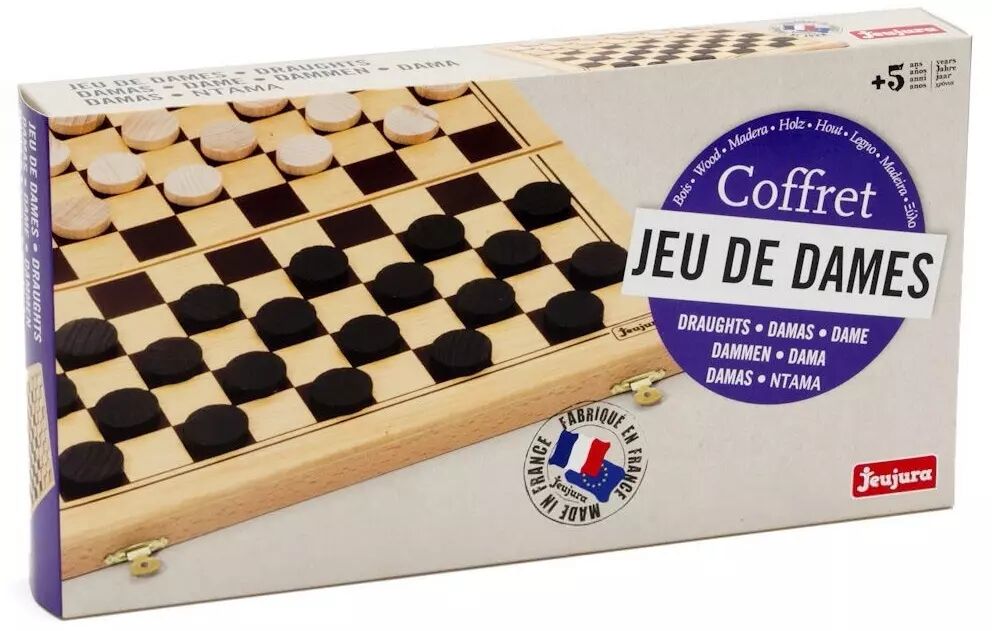 Jeu de Dames Coffret Pliant - Jeux de Société - Acheter sur