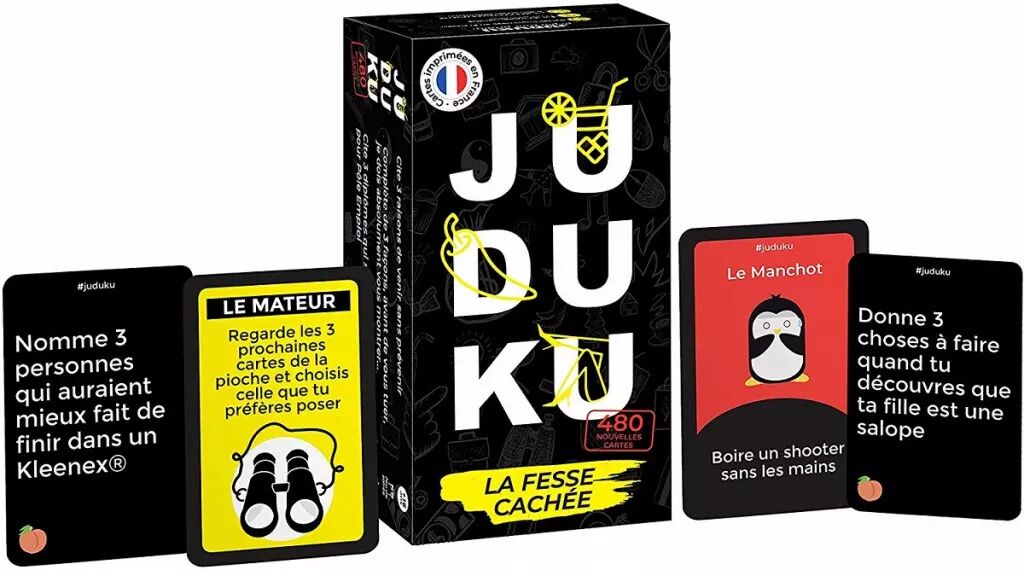 Jeu d'ambiance ATM Gaming Juduku La fesse cachée - Jeux d'ambiance