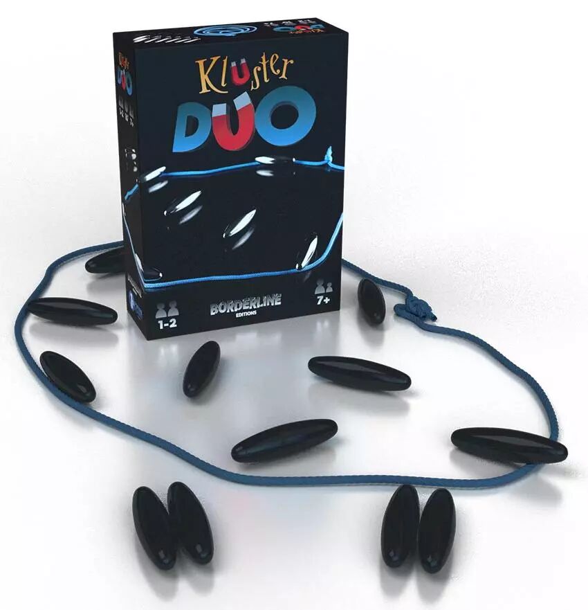 Kluster, un jeu d'aimants rapide, plein de stratégie