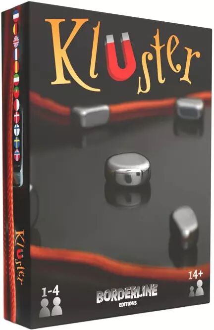 BORDELINE - Jeu Kluster - Jeu D'Aimants Rapide Et Stratégique Avec