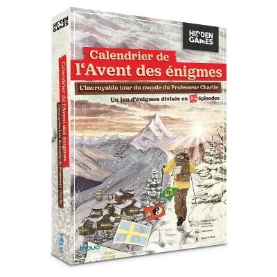 L\'Incroyable Tour du Monde du Pr Charlie - Calendrier de l\'Avent des �nigmes