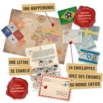 L\'Incroyable Tour du Monde du Pr Charlie - Calendrier de l\'Avent des Énigmes