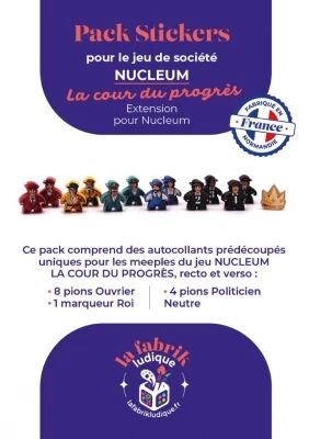 La Cour du Progr�s (Ext. Nucleum) : Pack de Stickers