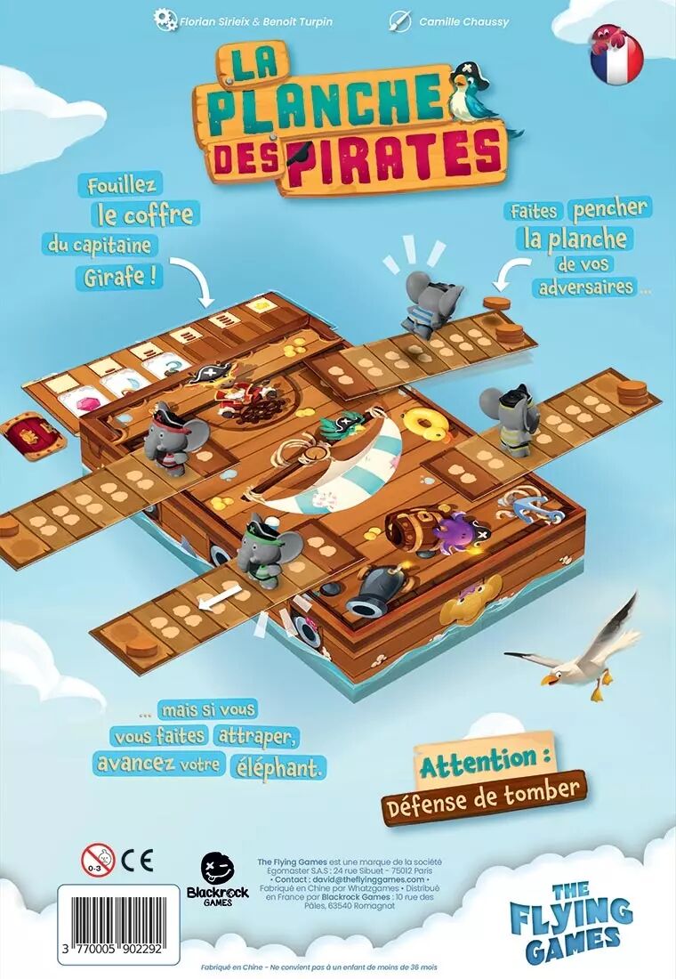 La Planche des pirates | Sirieix, Florian