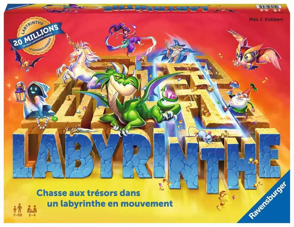 Labyrinthe - Jeux de société Ravensburger - Boutique Esprit Jeu