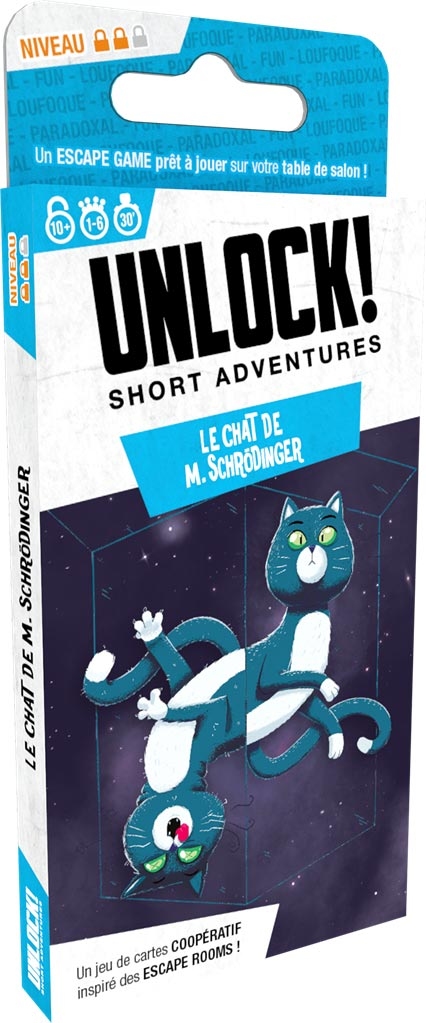Le Chat de M. Schrödinger - Unlock! Short Adventures - Acheter sur ...