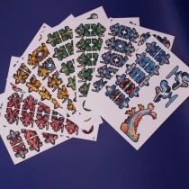 Le Château Blanc : Pack de Stickers 