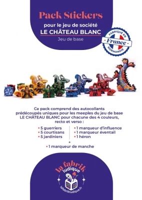 Le Ch�teau Blanc : Pack de Stickers 