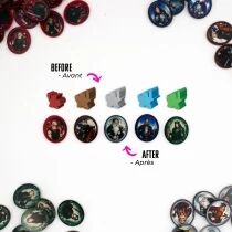 Le Destin de la Communaut&eacute; : Pack de Jetons Acryliques