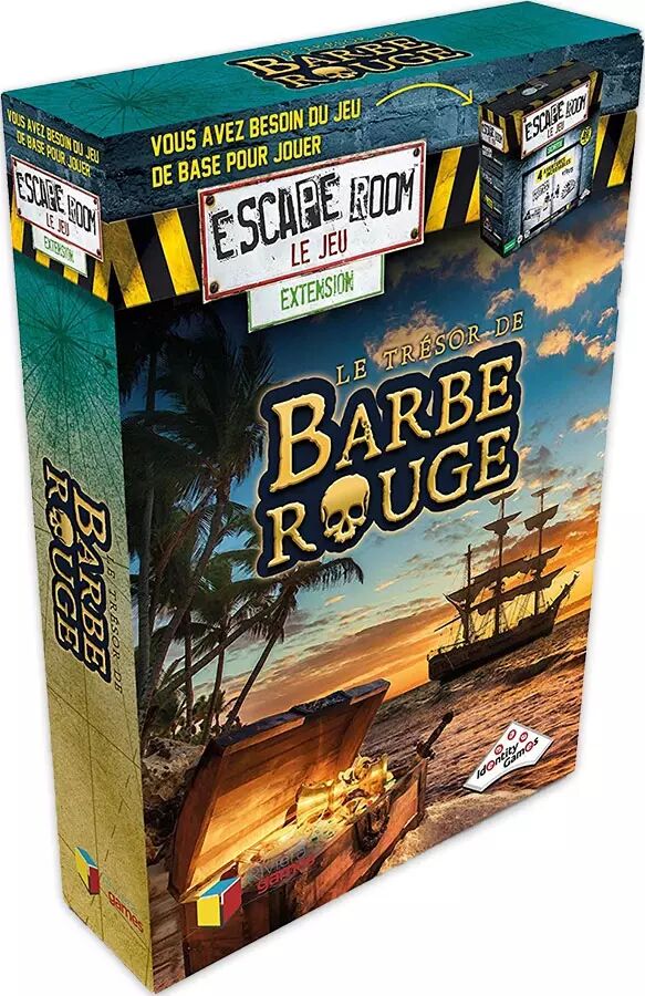 Le Trésor de Barbe Rouge - Extension Escape Room - Le Jeu