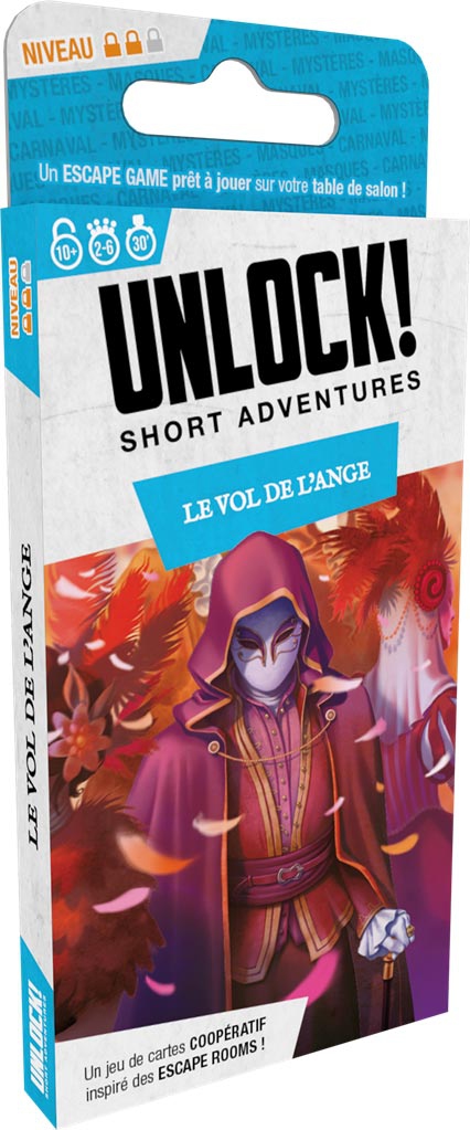Couverture de UNLOCK! : LE VOL DE L'ANGE