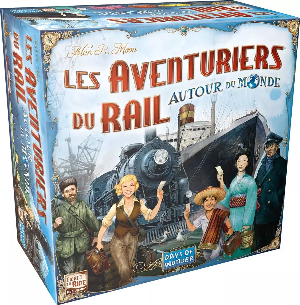 Les Aventuriers du Rail - Autour du Monde - Jeu de Plateau - Boutique  Esprit Jeu