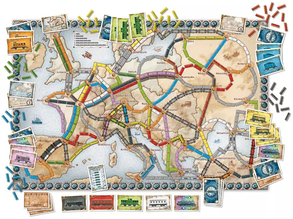 Les Aventuriers du Rail - Europe - Jeu de Plateau - Acheter sur