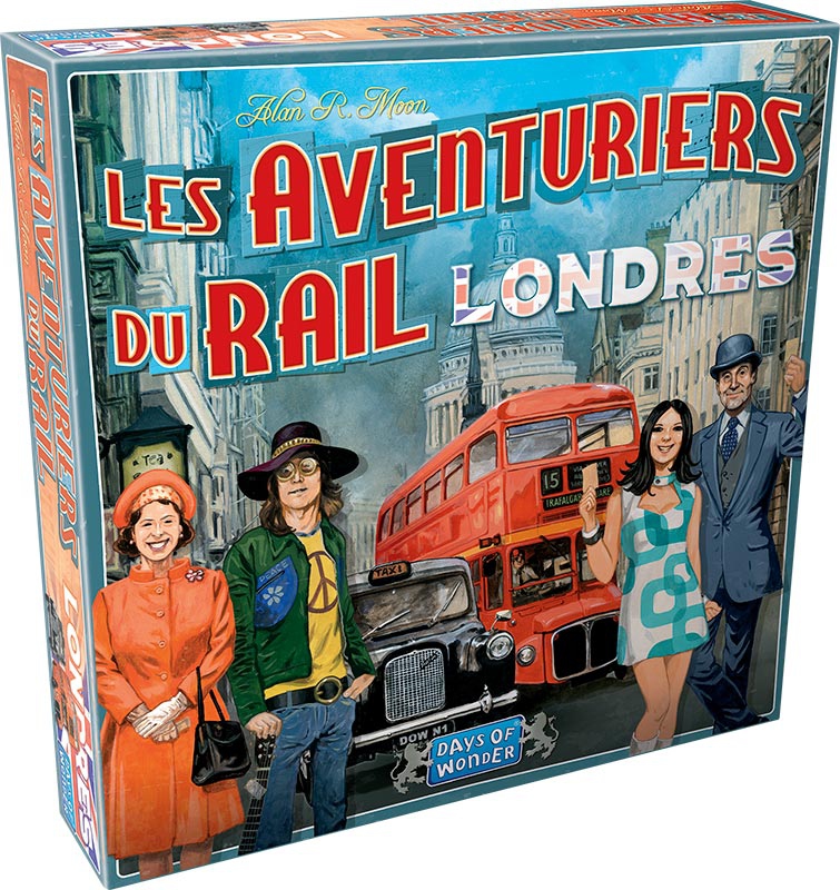 Les Aventuriers du Rail - Londres - Acheter sur Espritjeu.