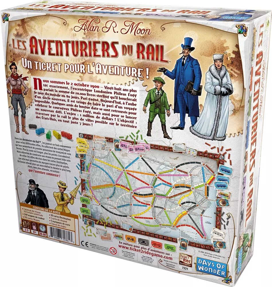 Les Aventuriers du Rail - Croc Jeux