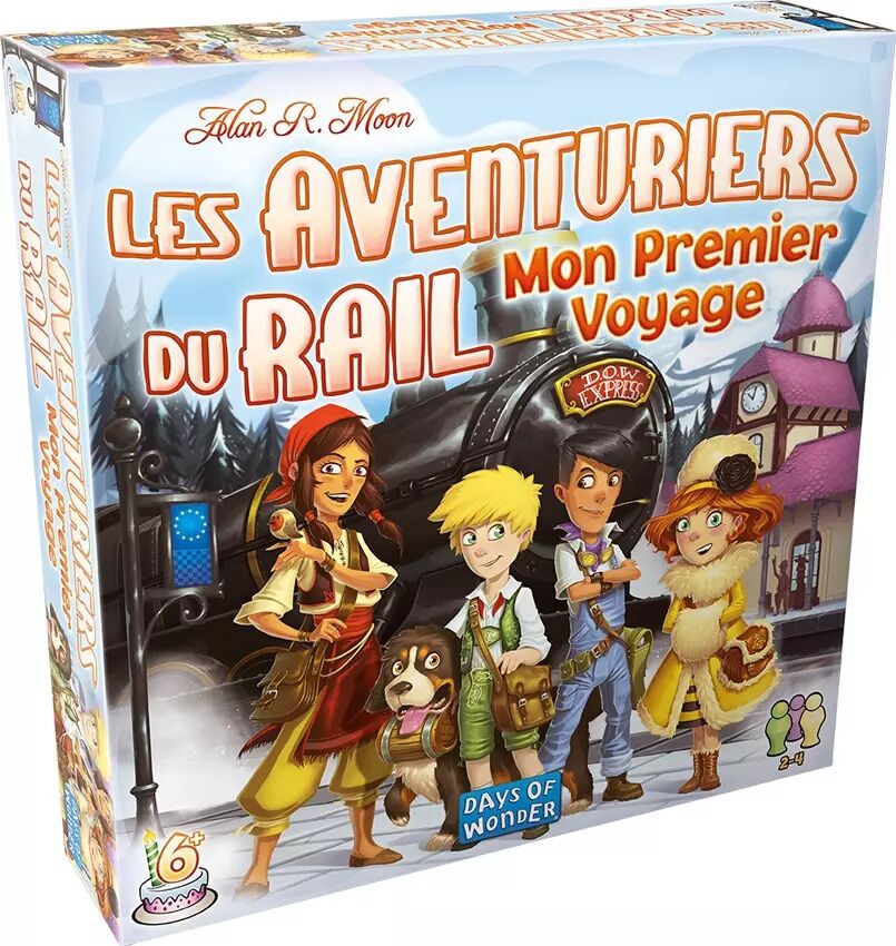 Boite de Les Aventuriers du Rail Europe : Mon Premier Voyage