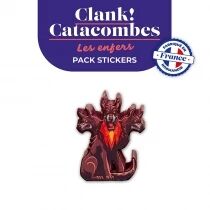 Les Enfers (Ext. Clank! Catacombes) : Pack de Stickers