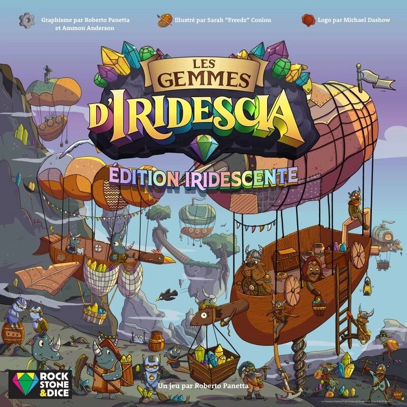 Boite de Les Gemmes d'Iridescia (Édition Iridescente)