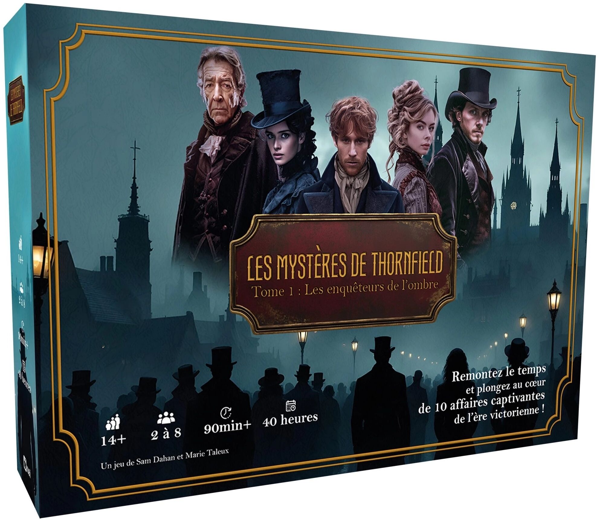 Boite de Les Mystères de Thornfield - Tome 1 : Les Enquêteurs de lOmbre