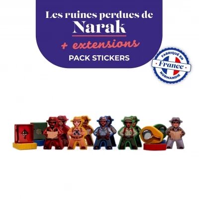 Les Ruines Perdues de Narak : Pack de Stickers
