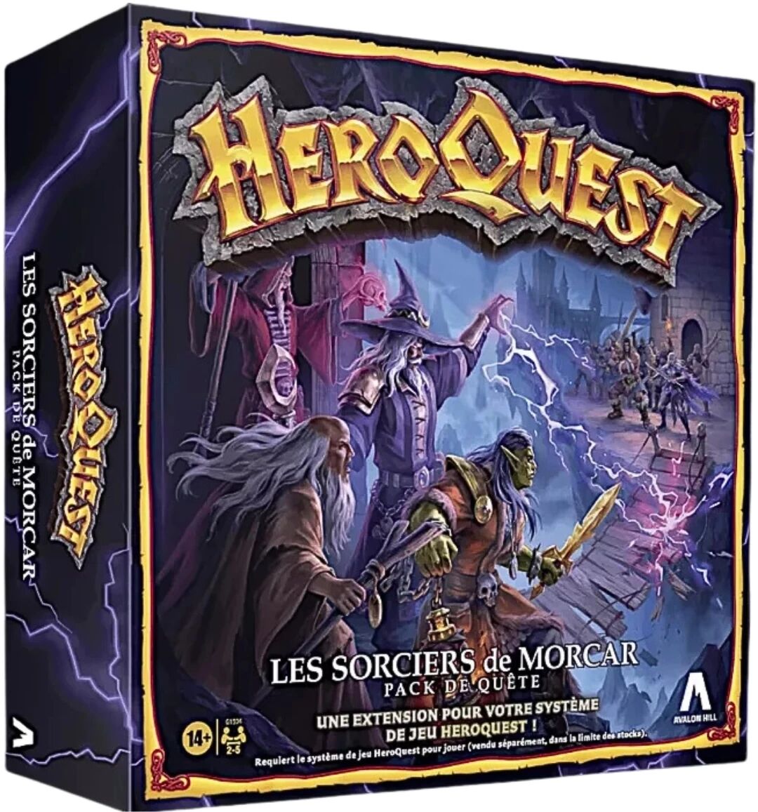 Boite de Les Sorciers de Morcar (Ext. HeroQuest)