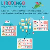 Lirodingo Syllabes et Mots