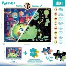 Loki et le monstre sous le lit - Puzzle +1