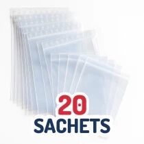 Lot de 20 Sachets ZIP