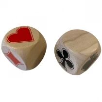 Lot de 6 d&eacute;s d\'Atout