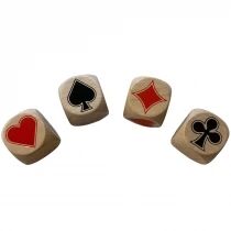 Lot de 6 d&eacute;s d\'Atout