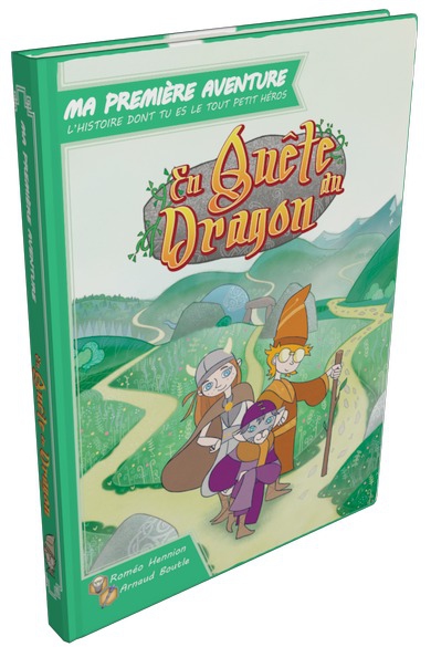 En Qûete du Dragon - Ma Première Aventure - Livre-Jeu dès 4 ans