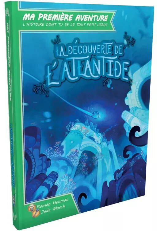 Découverte de l'Atlantide - Ma Première Aventure - Livre-Jeu dès 4 ans