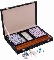 Mah Jong - Coffret Luxe en Cuir Simili
