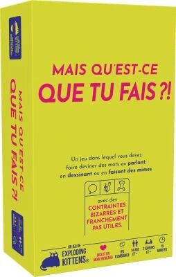 Mais qu�est-ce que tu fais ?