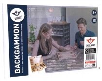 Mallette Backgammon en Bois avec poignée