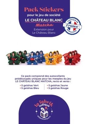 Matcha (Ext. Le Ch�teau Blanc) : Pack de Stickers