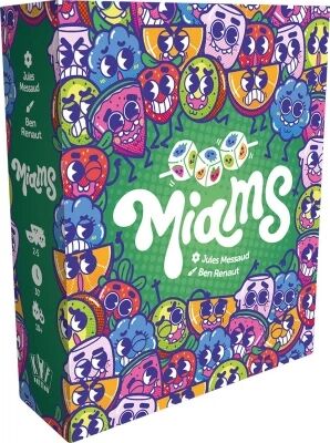 KYF Edition Miams – Jeu De Société Avec Dés & Combinaisons De Fruits | Stratégie, Cartes & Bonus | 1-6 Joueurs | Jeu Familial Dès 10 Ans