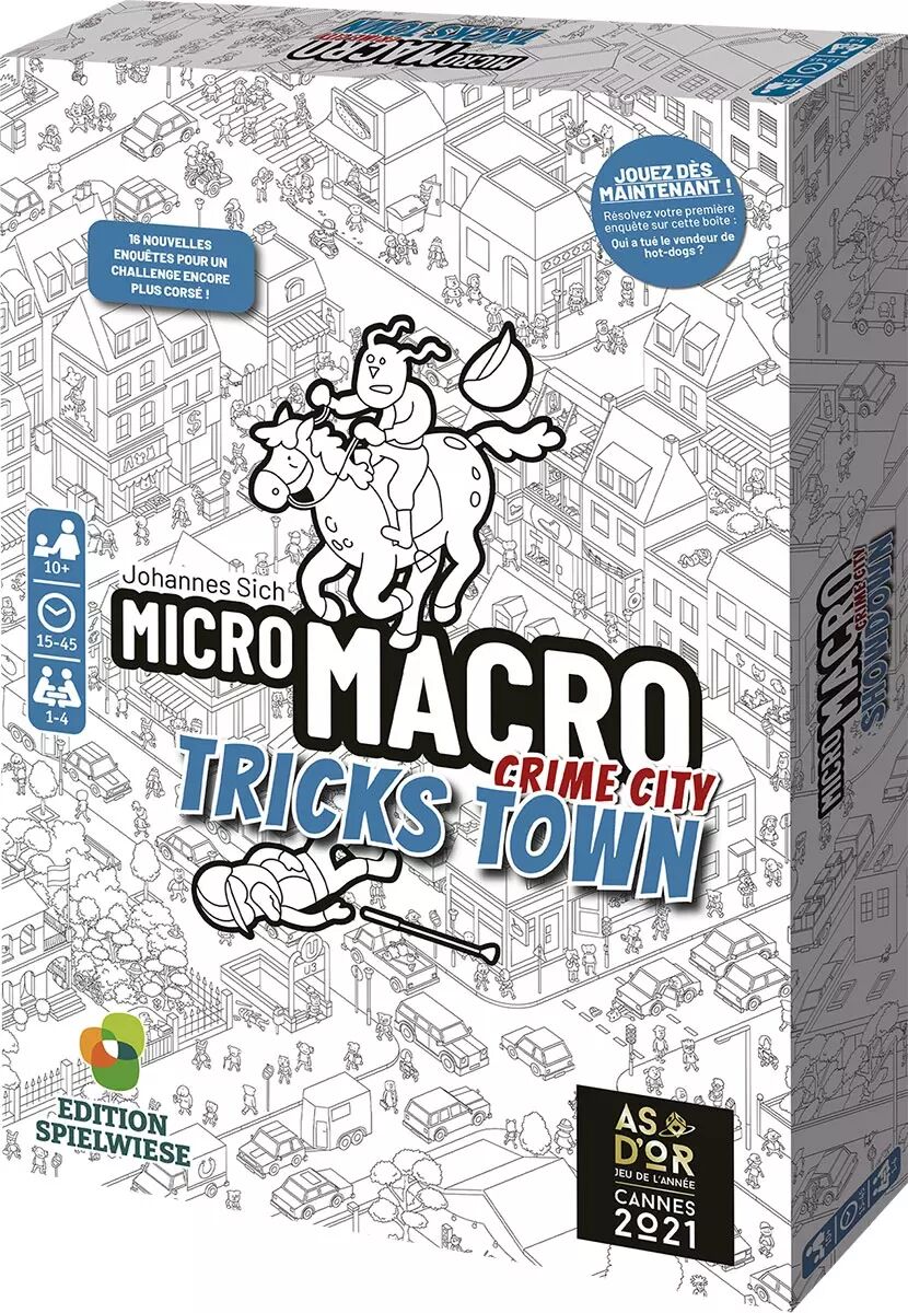 MicroMacro - Crime City : Tricks Town - Jeu d'Enquête - Acheter