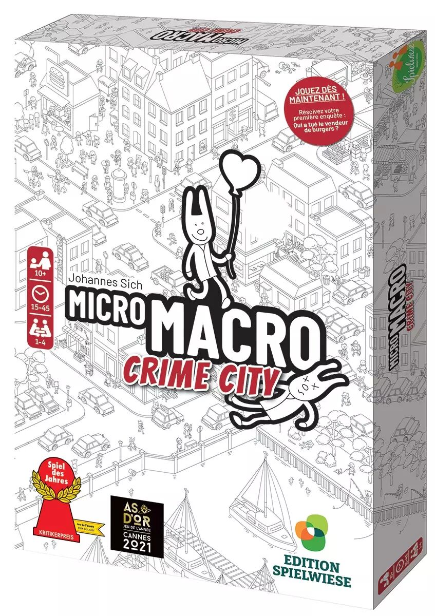 MicroMacro - Crime City - Jeu d'Enquête - Acheter sur